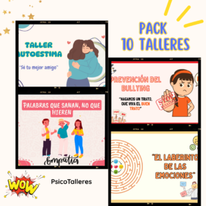 Pack de 10 Talleres para Estudiantes