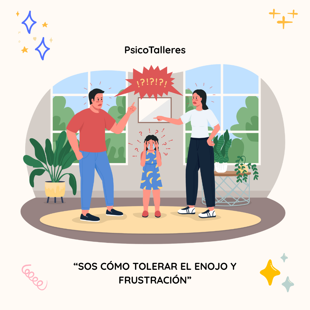 Taller para padres: Tolerancia al Enojo y Frustración en niños