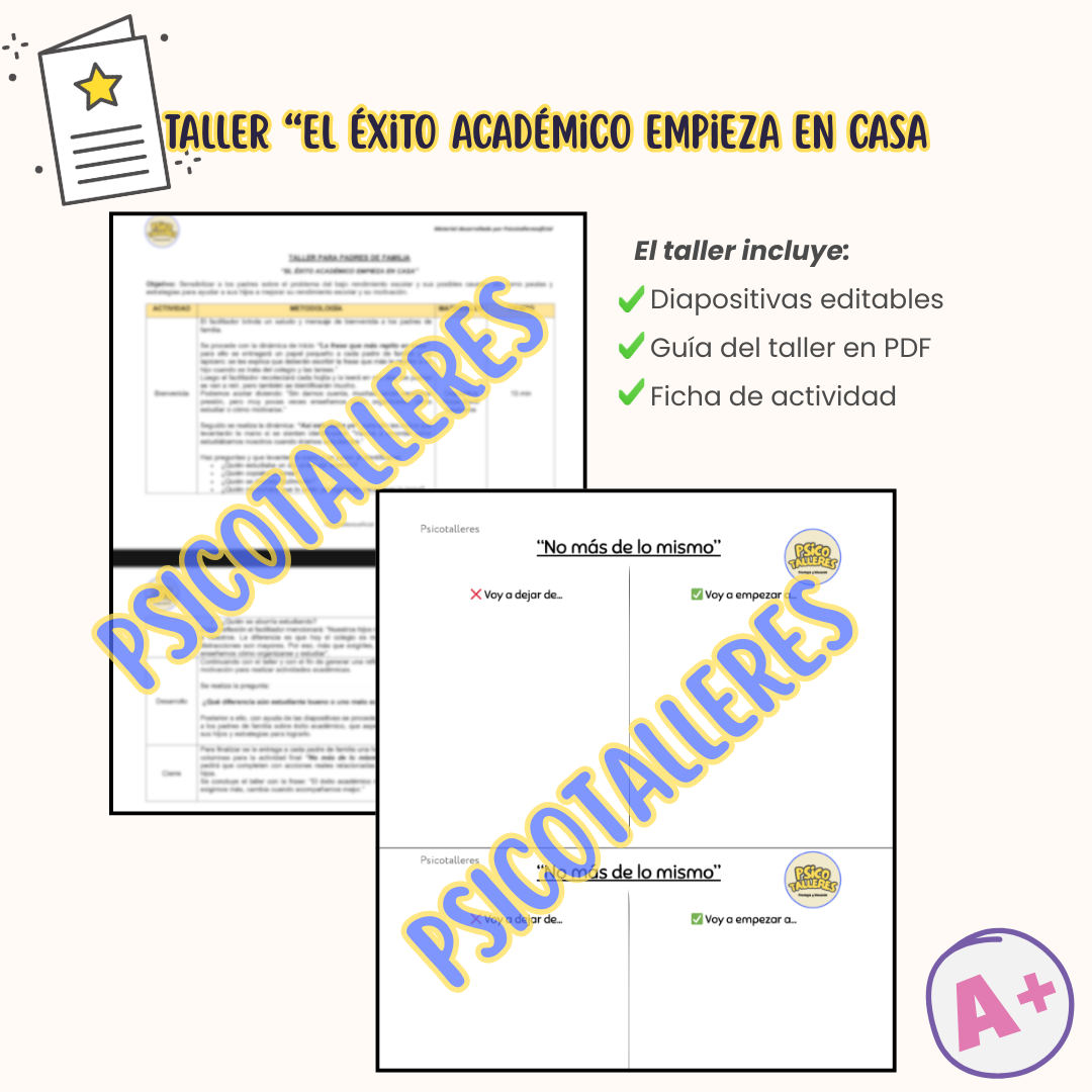 Taller para padres: Apoyo Académico en Casa - Imagen 3