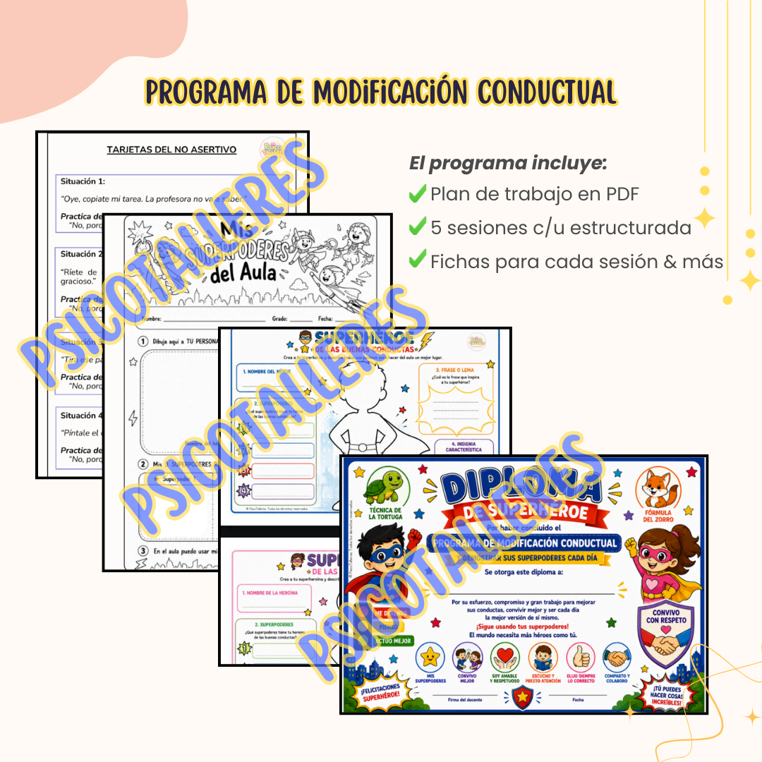Programa de Modificación Conductual - Imagen 4