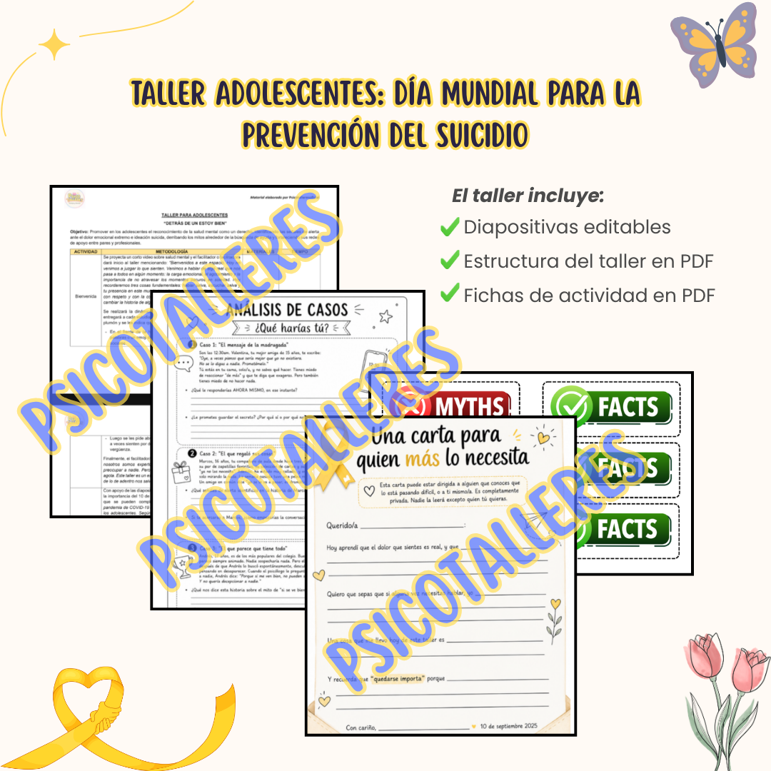 Taller Adolescentes: Prevención del Suicidio - Imagen 3