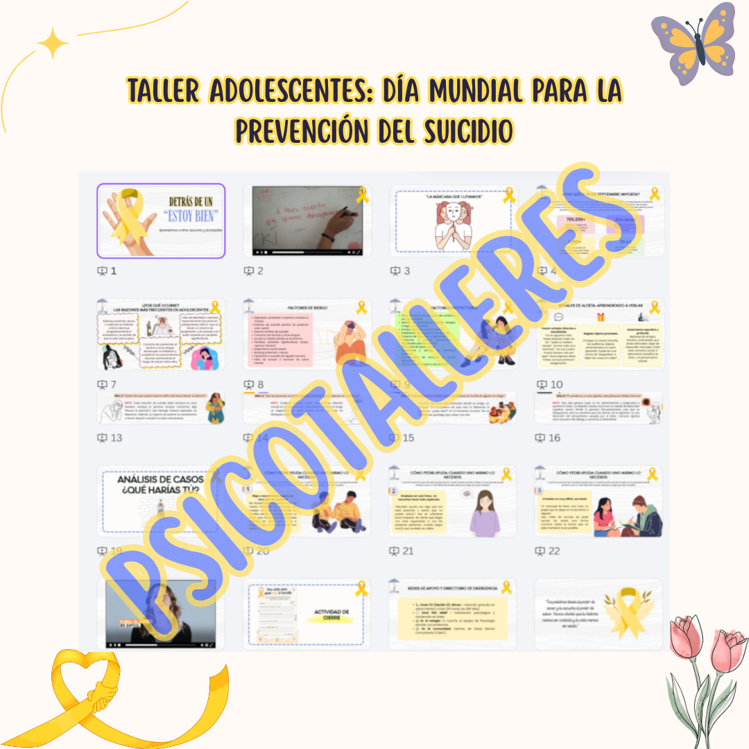 Taller Adolescentes: Prevención del Suicidio - Imagen 2