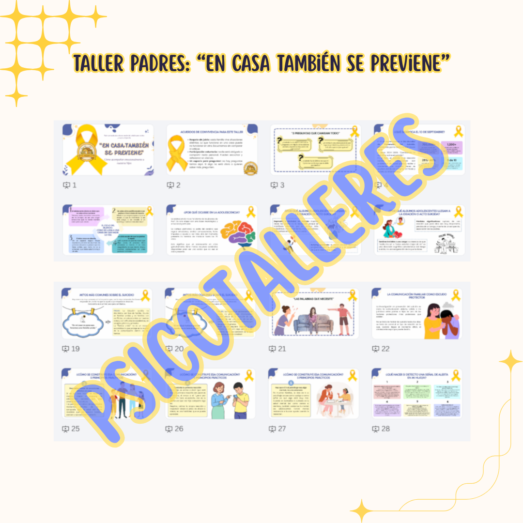 Taller Padres: Prevención del Suicidio - Imagen 2