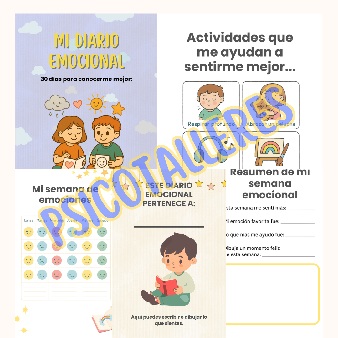 Mi Diario Emocional para niños - Imagen 2