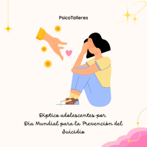 Díptico adolescentes - Prevención del Suicidio