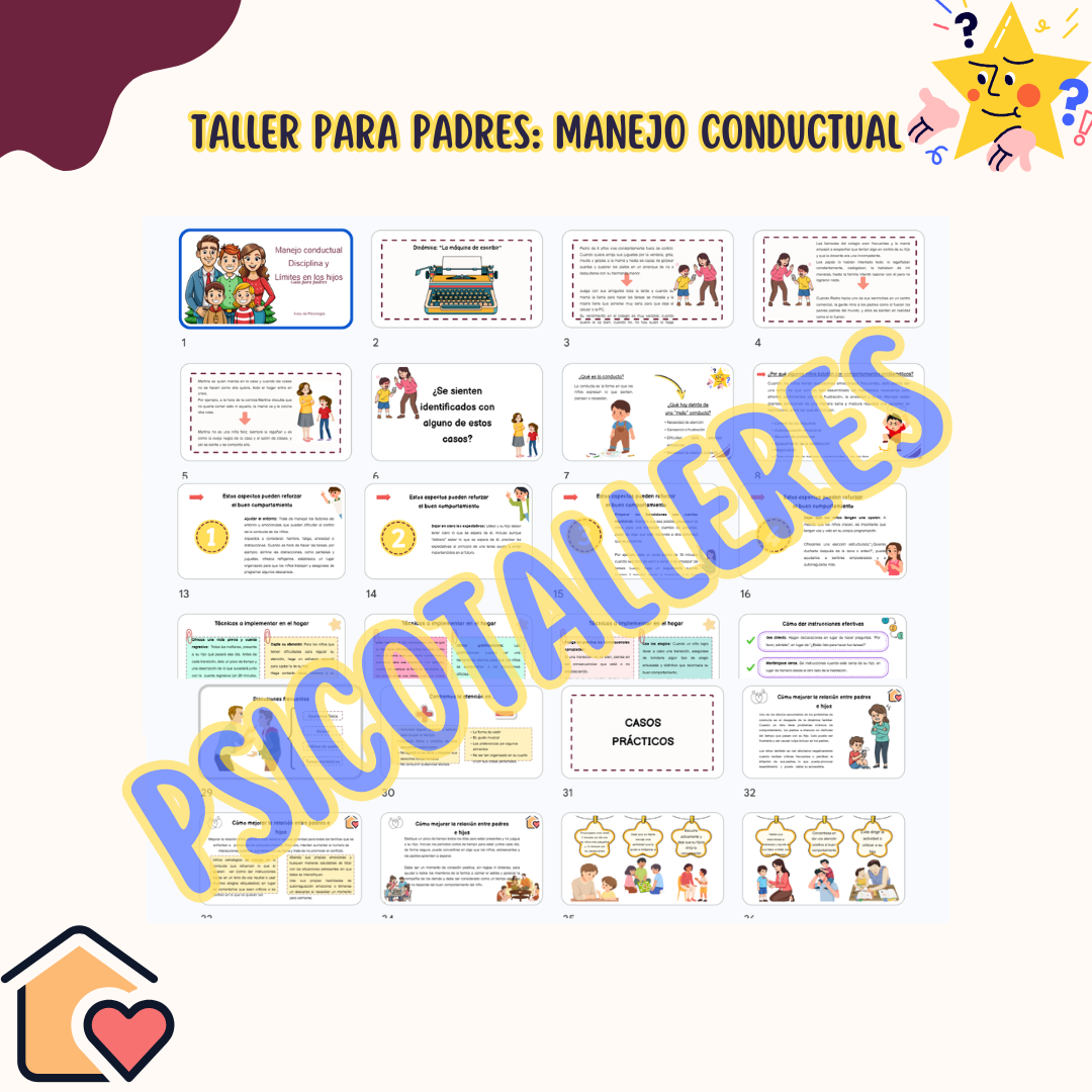 Taller padres: Manejo conductual y límites en los hijos - Imagen 2