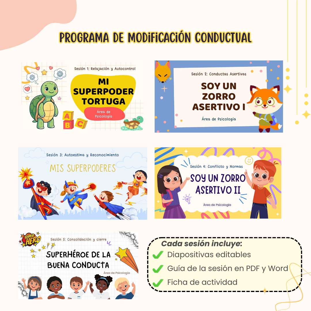 Programa de Modificación Conductual - Imagen 2