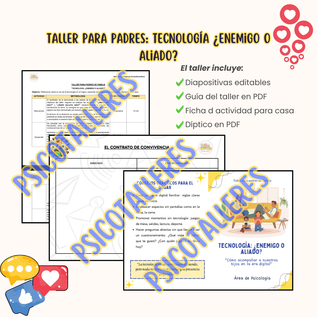 Taller padres: Tecnología: ¿Enemigo o Aliado? - Imagen 3