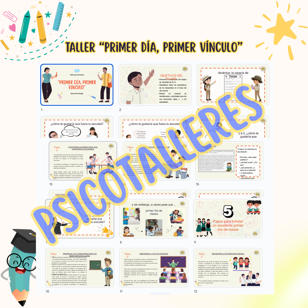 Taller Docentes: Estrategias para inicio de clases - Imagen 2