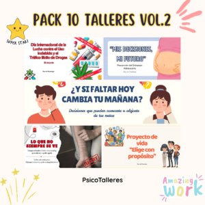 Pack 10 Talleres para Adolescentes Vol.2