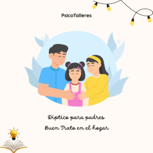 Díptico para padres: Buen trato en el hogar