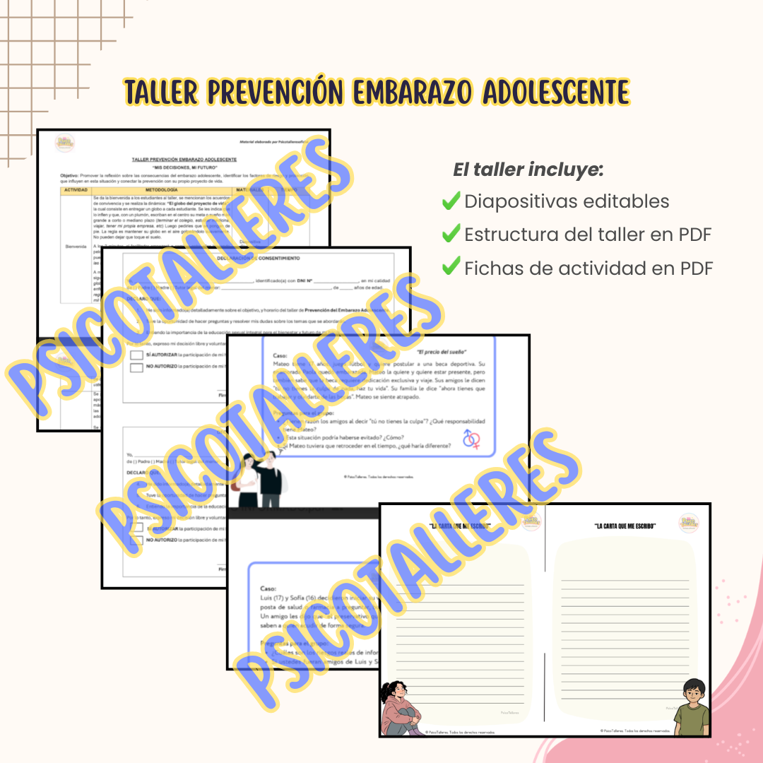 Taller Prevención Embarazo Adolescente - Imagen 3