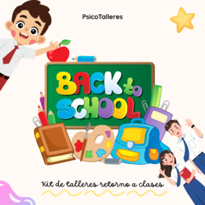 Kit 3 talleres dinámicos por retorno a clases