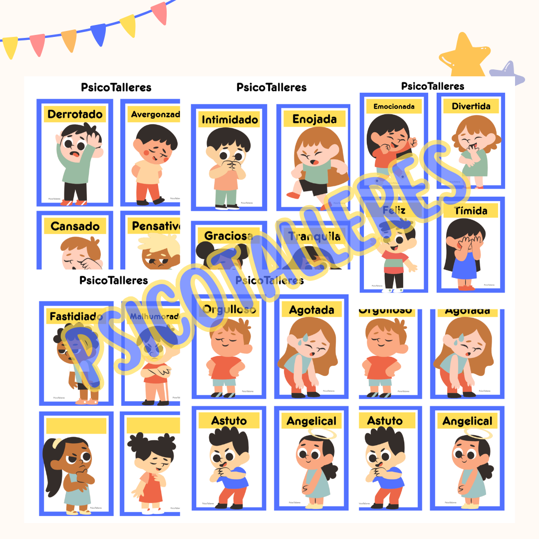Tarjetas emocionales para niños - Imagen 2