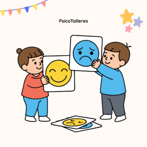 Tarjetas emocionales para niños