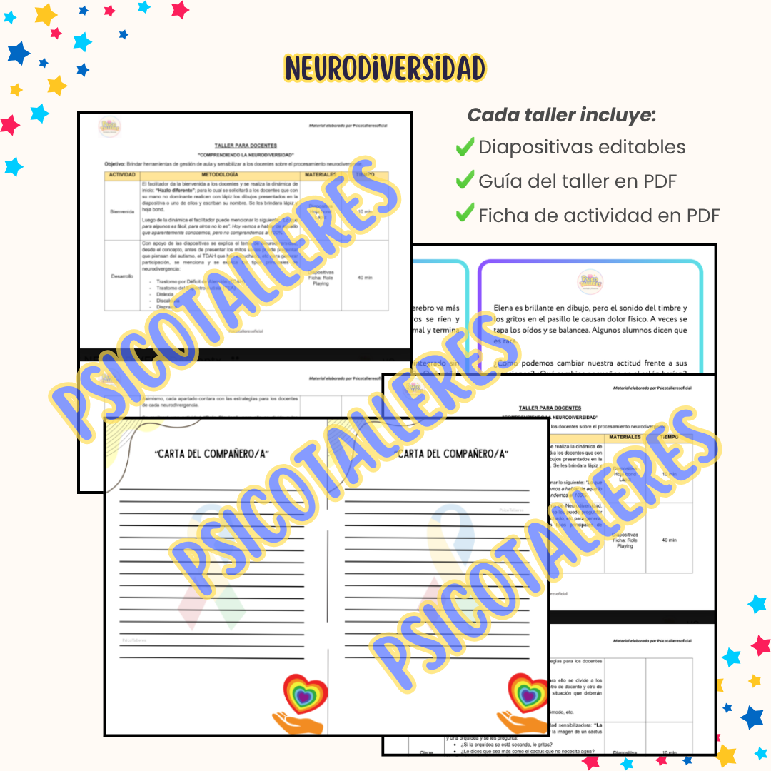 Kit Talleres Neurodiversidad - Imagen 3