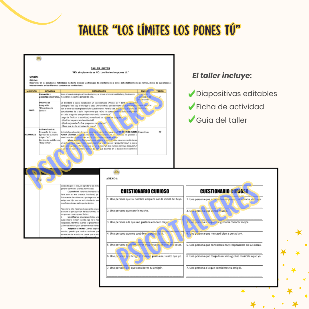Taller estudiantes: Los límites los pones tú - Imagen 3