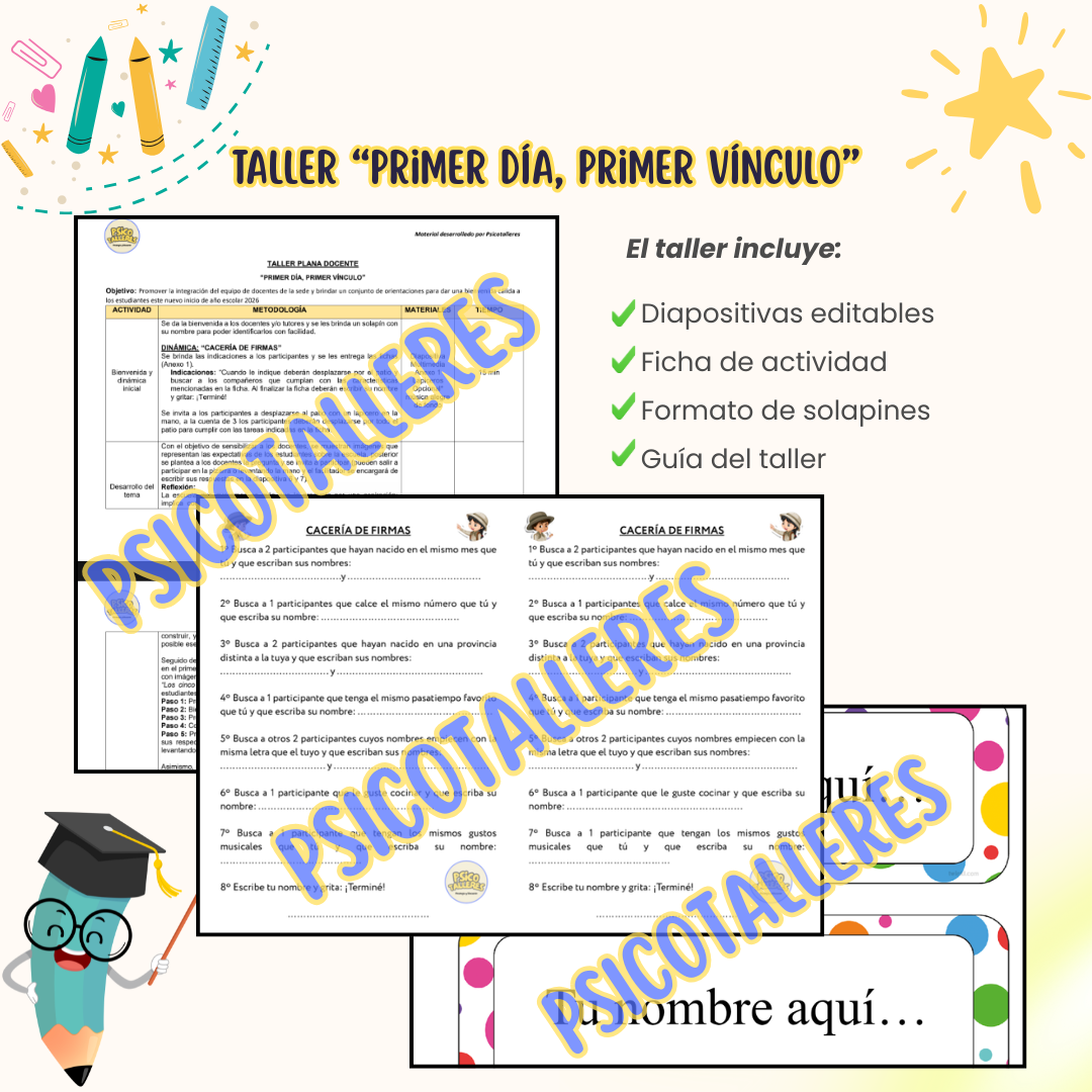 Taller Docentes: Estrategias para inicio de clases - Imagen 3