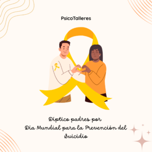 Díptico padres - Prevención del Suicidio